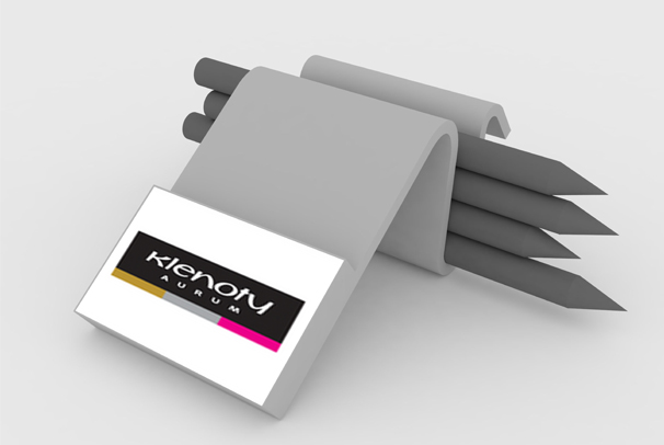 Cristal picture stojánek na pera pro filmu Dekor