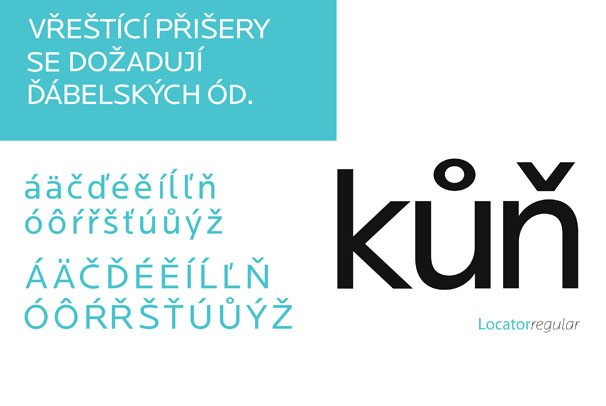 nová diakritika na vybraný font