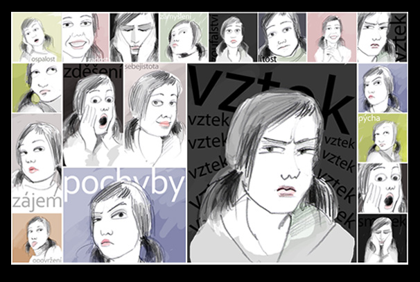 kresba emocí