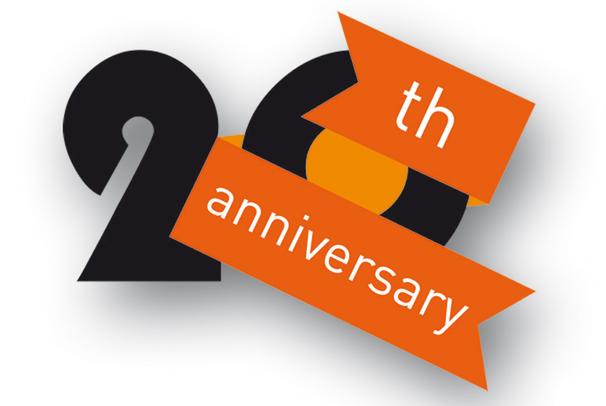 Logo k 20tému výročí encatc