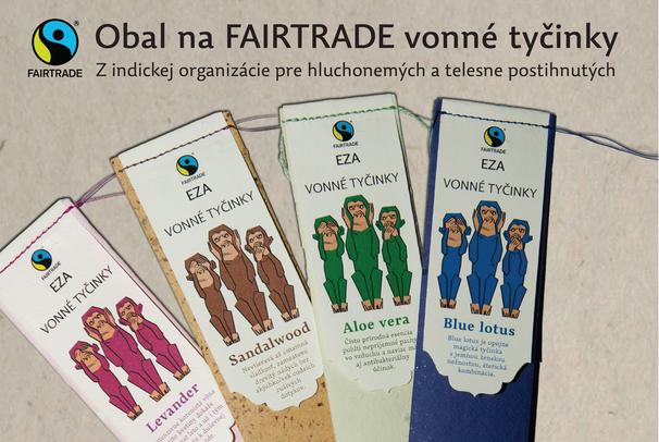 Obal na FAIRTRADE vonné tyčinky