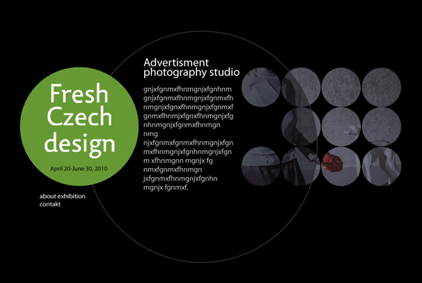 microsite Fresh Czech Design 1