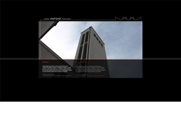Josef Gocar - webova prezentace