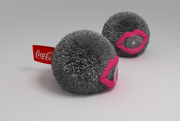 P.O.P. Coca-Cola Kiss virus