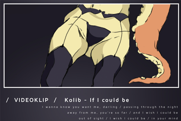 ilustrace do videoklipu k písni If I coul be