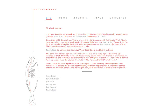 Návrh a realizace designu webu pro hudební skupinu