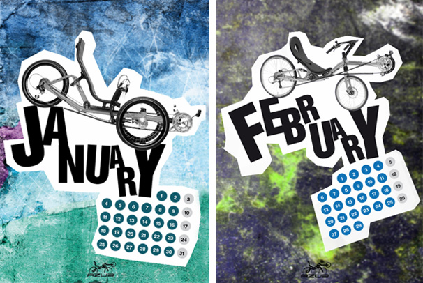 kalendář AZUB 2012