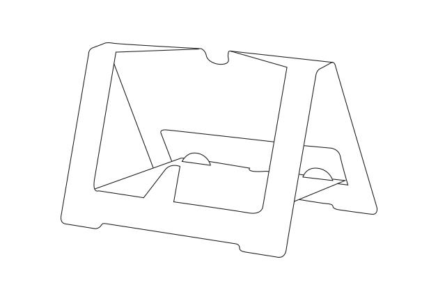 Mladý obal - stojánek na knihu