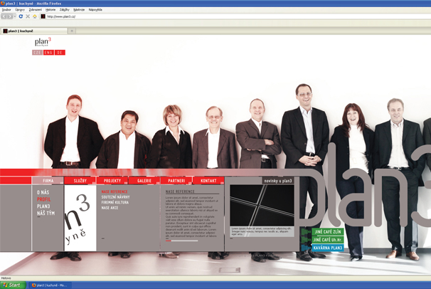 Produktový web Plan3