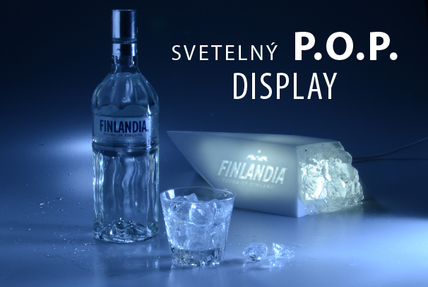 SVETELNÝ P.O.P. DISPLAY