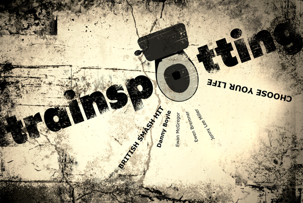 plakát na film Trainspotting