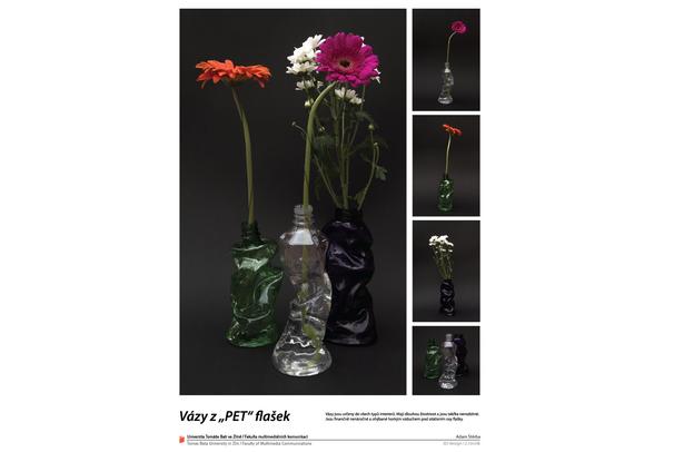 Vázy z PET flašek- klauzurní ůkol