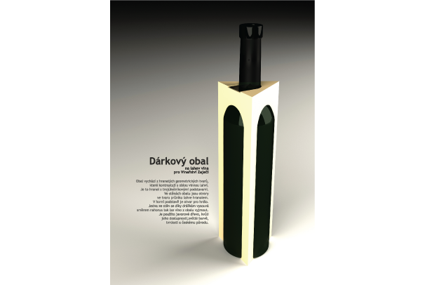 obal na láhev vína - klauzura