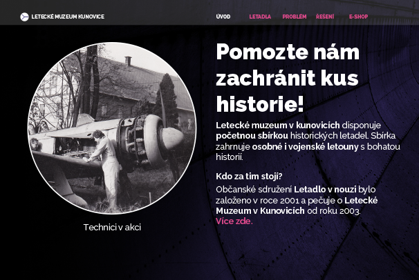 Letecké Muzeum V Kunovicích - Webová Kampaň