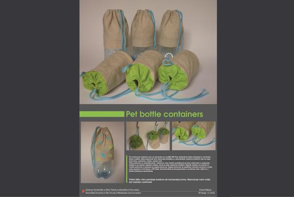 Pet bottle containers