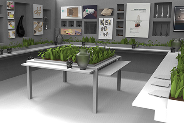 NÁVRH EXPOZÍCIE PROJEKT MILÁNO 2014 WELLNESS