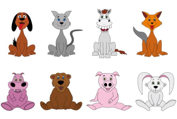 Zvieratá stylizácie