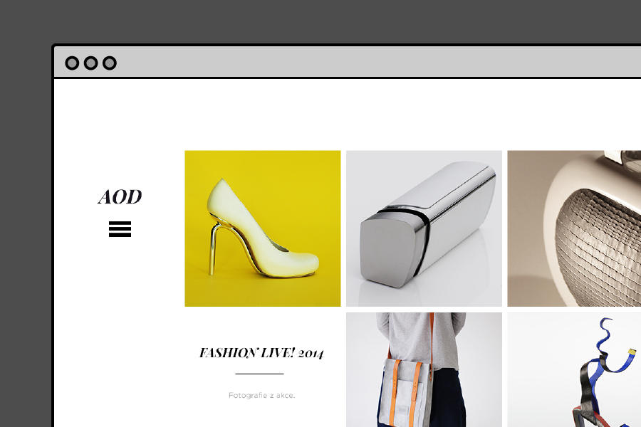 Web Ateliér design obuvi