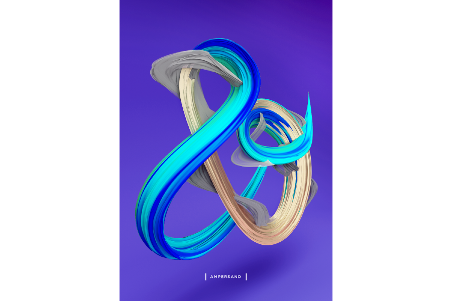 Písmo v pohybu - ampersand