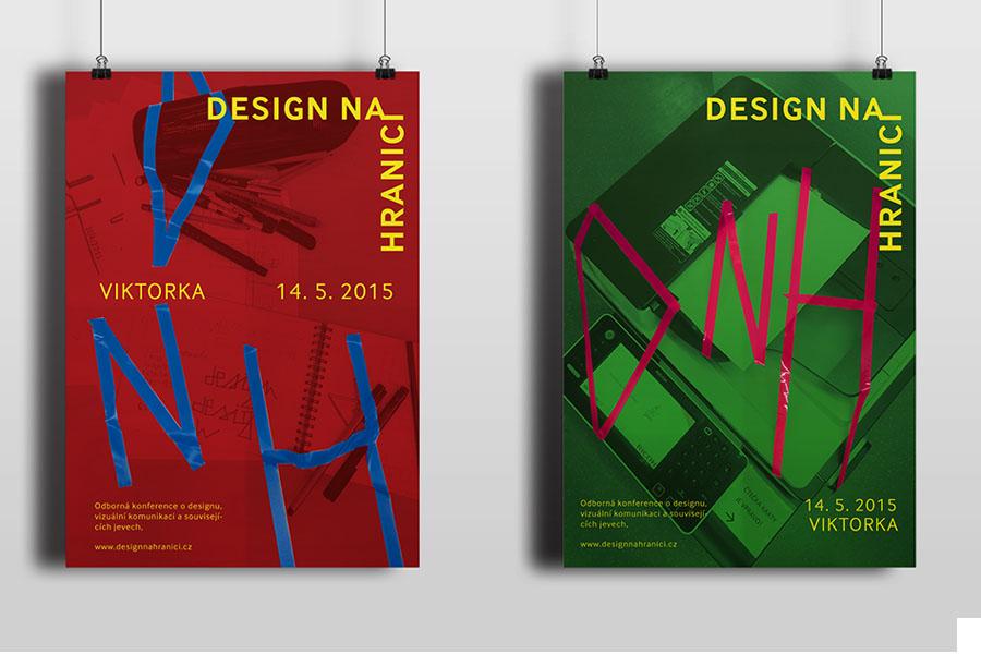Vizuál pre konferenciu Dizajn na hranici 2015