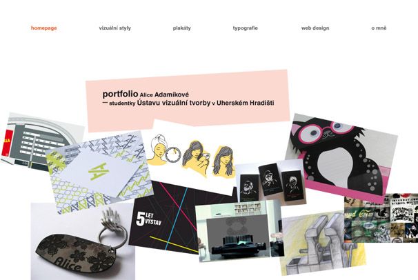 osobní portfolio